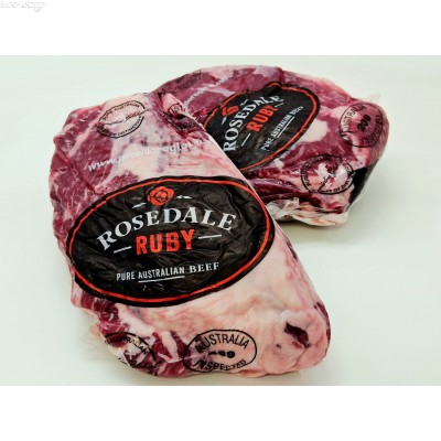 ST01 澳洲冰鮮黑安格斯牛肉眼蓋RibCap(吊龍伴/肉眼邊，MB2+，約1.00~1.60kg/包，冰鮮空運貨)網購原價HK$274.00/kg，會員價HK$246.00/kg(價格以過磅為準)